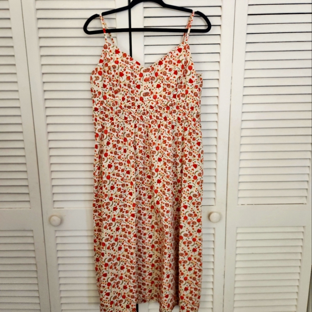 Flower Prnt Maxi Dress